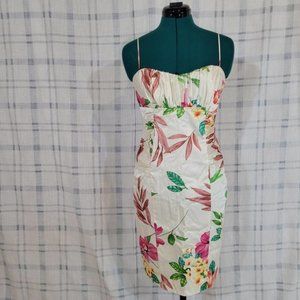 David Meister Floral Bodycon Dress - Size 6